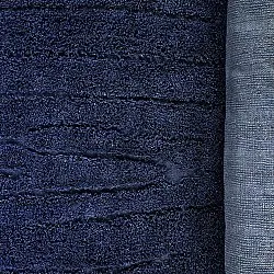 Hochflorteppiche - Farley Natural Cotton Shaggy (blau)