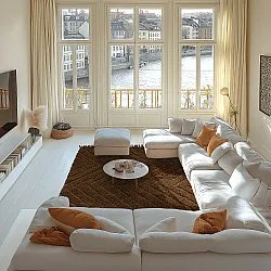 Hochflorteppiche - Farley Natural Cotton Shaggy (braun)