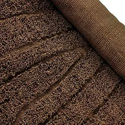 Hochflorteppiche - Farley Natural Cotton Shaggy (braun)