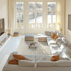 Hochflorteppiche - Farley Natural Cotton Shaggy (cremefarben)