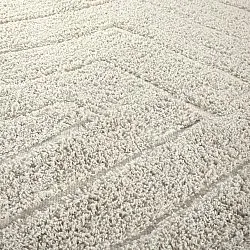 Hochflorteppiche - Farley Natural Cotton Shaggy (cremefarben)