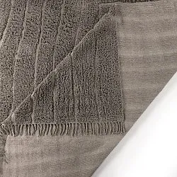 Hochflorteppiche - Farley Natural Cotton Shaggy (taupe)