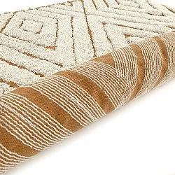 Hochflorteppiche - Holwell Natural Cotton Shaggy (cremefarben/braun)