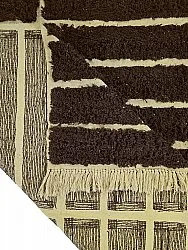 Hochflorteppiche - Ikara Natural Cotton Shaggy (braun)