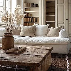 Hochflorteppiche - Lana Natural Cotton Shaggy (braun)