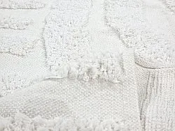 Runde Teppiche - Mavis Natural Cotton Shaggy (offwhite)