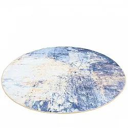Rund Teppich - Melazzo (blau)