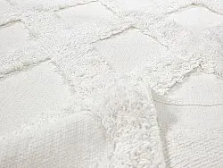 Runde Teppiche - Pamplona Natural Cotton Shaggy (offwhite)