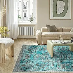 Wilton-Teppich - Rosalie (blau)