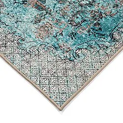 Wilton-Teppich - Rosalie (blau)