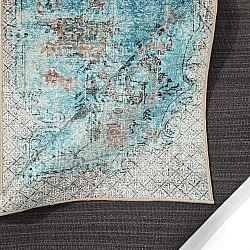 Wilton-Teppich - Rosalie (blau)