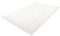 Hochflorteppiche - Salem Natural Cotton Shaggy (offwhite)