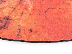 Rund Teppich - Wells (orange)