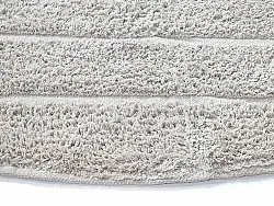 Runde Teppiche - Willow Natural Cotton Shaggy (greige)