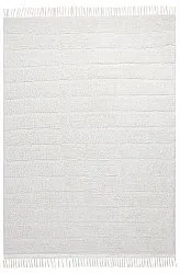 Hochflorteppiche - Willow Natural Cotton Shaggy (offwhite)