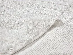 Hochflorteppiche - Willow Natural Cotton Shaggy (offwhite)