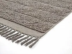 Hochflorteppiche - Willow Natural Cotton Shaggy (taupe)