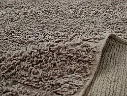 Hochflorteppiche - Willow Natural Cotton Shaggy (taupe)