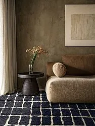 Hochflorteppiche - Zola Natural Cotton Shaggy (dunkelgrau)