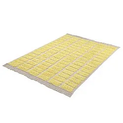 Hochflorteppiche - Zola Natural Cotton Shaggy (gelb)
