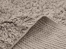 Hochflorteppiche - Alba Natural Cotton Shaggy (taupe)