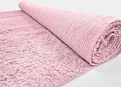 Hochflorteppiche - Alba Natural Cotton Shaggy (Hell-Pink)