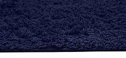 Hochflorteppiche - Alba Natural Cotton Shaggy (Dunkelblau)