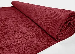 Hochflorteppiche - Alba Natural Cotton Shaggy (Burgund)