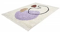 Hochflorteppiche - Londa Natural Cotton Shaggy (multi)