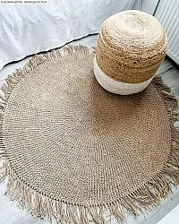 Runde Teppiche - Medina (jute)