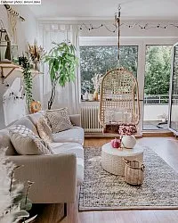 Wollteppich - Luna (beige)