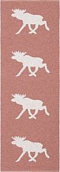 Kunststoffteppiche - Der Horred-Teppich Moose (rosa)