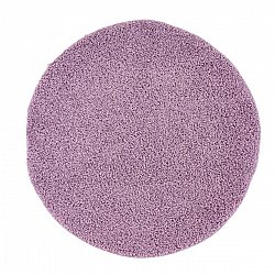 Runde Teppiche - Pastell (lila)