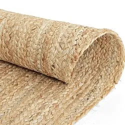 Unregelmäßig runder Juteteppich - San Francisco (jute)