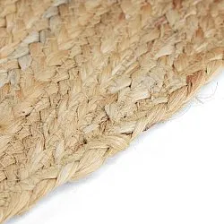 Unregelmäßig runder Juteteppich - San Francisco (jute)