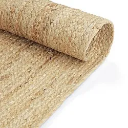 Ovaler Juteteppich - San Francisco (jute)