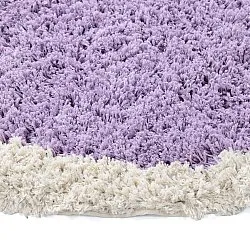 Rund Teppich - Naousa Natural Cotton Shaggy (mehrfarbig)