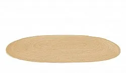 Ovaler Teppich - Ozar (jute)