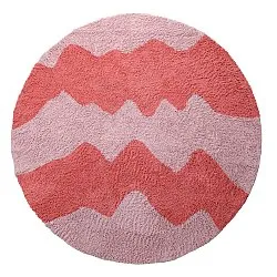 Hochflorteppiche - Amira Natural Cotton Shaggy (rosa)