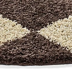 Runde Teppiche - Albi (braun/beige)