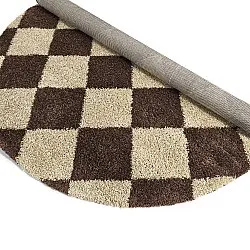Runde Teppiche - Albi (braun/beige)