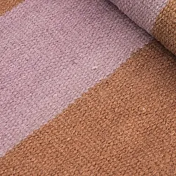 Rund Teppich - Garine (orange/rosa)