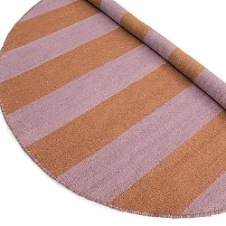 Rund Teppich - Garine (orange/rosa)