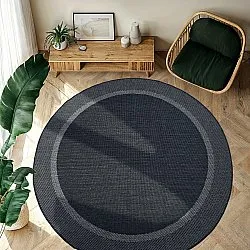 Rund Teppich - Indoor/Outdoor Alta (anthrazit)