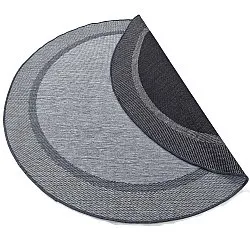 Rund Teppich - Indoor/Outdoor Alta (anthrazit)