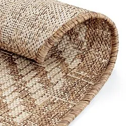 Rund Teppich - Indoor/Outdoor Donora (braun)
