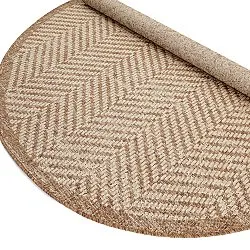 Rund Teppich - Indoor/Outdoor Donora (braun)