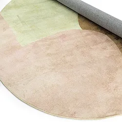 Rund Teppich - Lazio (beige/rosa)