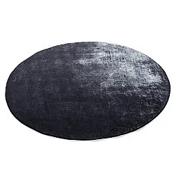 Rund Teppich - Lynton (schwarz)