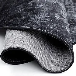 Rund Teppich - Lynton (schwarz)